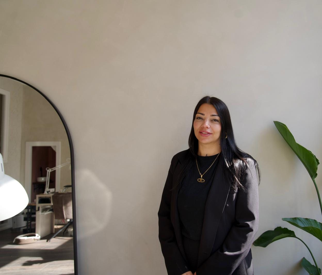 Anna Flori, eigenaresse van beautysalon The Goddess LAB in Amsterdam